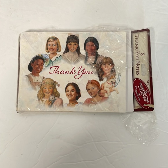 American Girl Christmas card making kit & set of 6 thank you notecards/envelopes - Picture 4 of 17